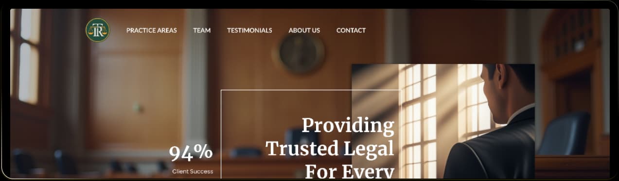 LawFirm Website Template | Modern Responsive Template for Lawyers & Attorneys