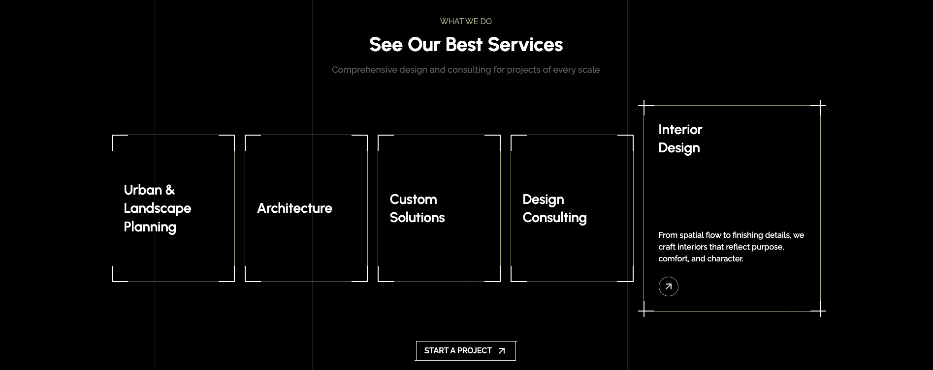 Architecture & Interior Design Portfolio Template | Modern Responsive Template for Architects & Designers