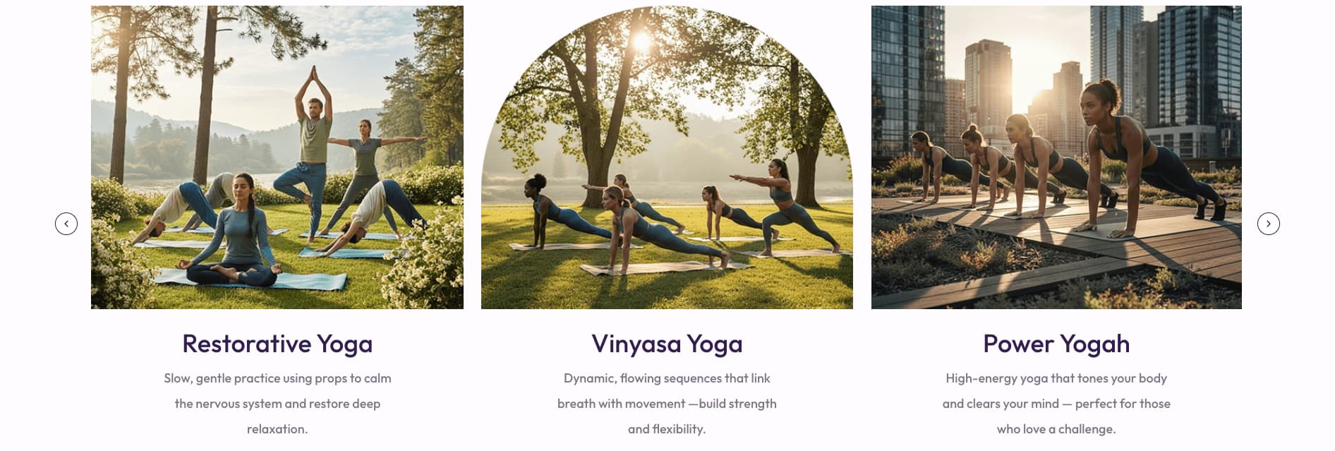 Modern Responsive Template for Yoga Instructors & Wellness Centers