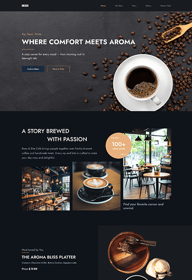 Neer - Coffee Shop Template