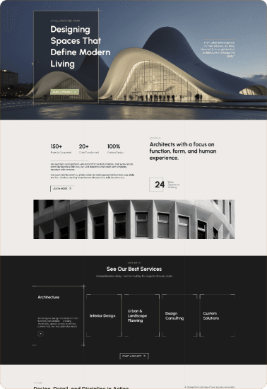 Structura – Architecture Portfolio Template