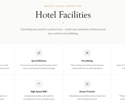 Hotel Facilities